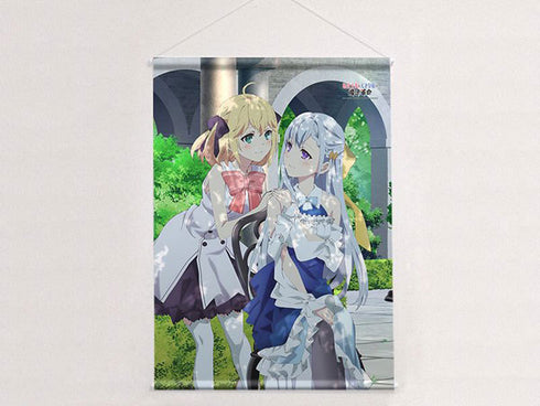 『転生王女と天才令嬢の魔法革命』描き下ろしB1タペストリー(アニスフィア&ユフィリア/お茶会)Wスエード